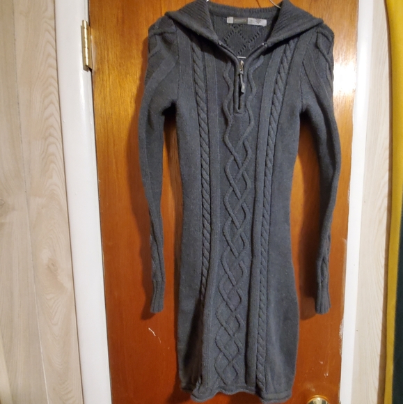 Athleta Dresses & Skirts - **SOLD** Size XXS Athleta Hooded Sweater Dress